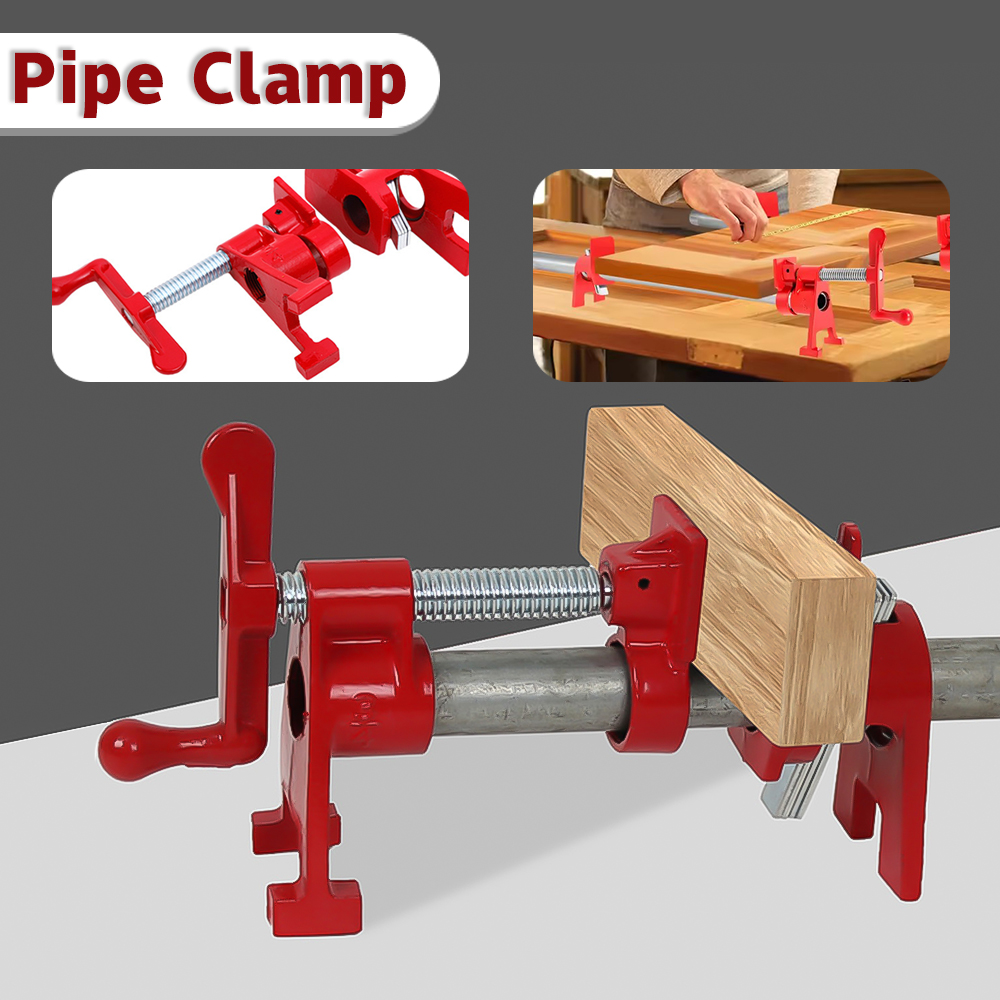 Woodworking And Carpentry - Braçadeira de tubo resistente de 1/2
