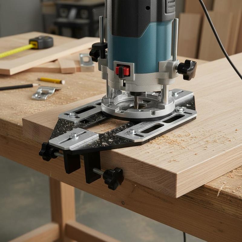 Woodworking And Carpentry - Gabarito de Encaixe em Liga de