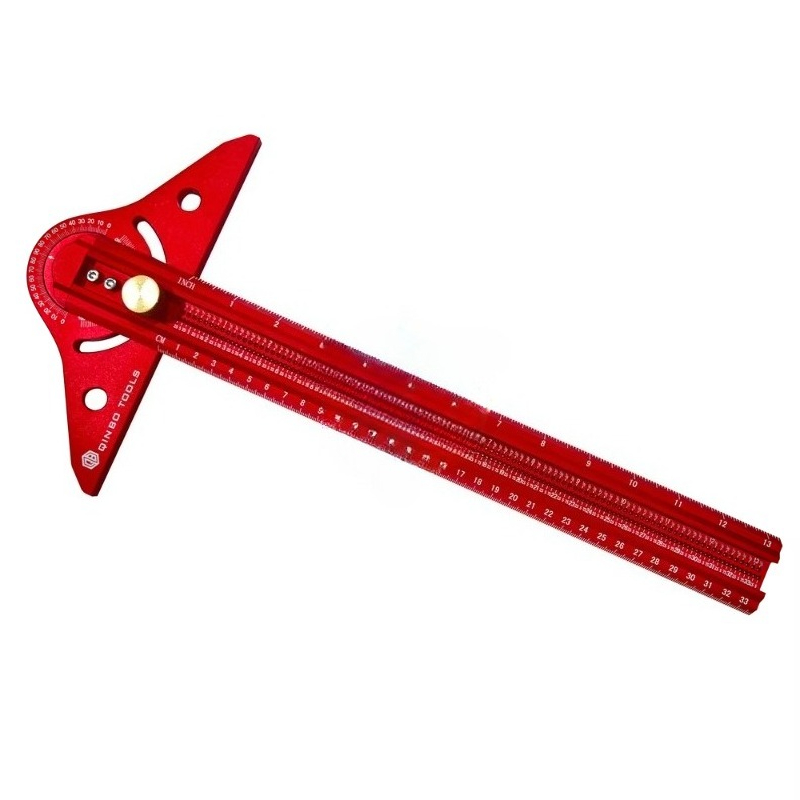 Woodworking Ruler - Régua de Ângulo Ajustável de Liga