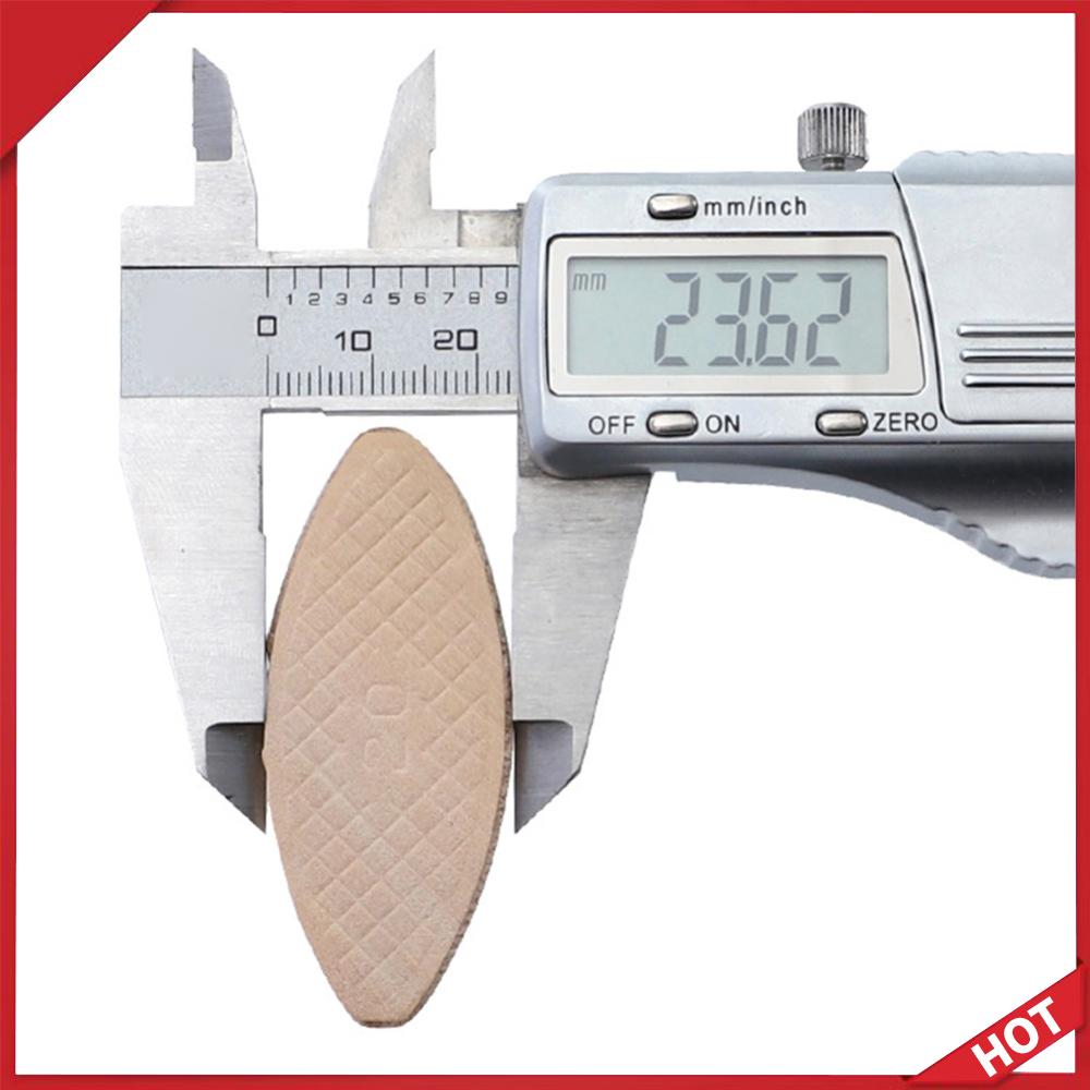 Woodworking Jointer - 100 peças de Biscoitos de Madeira