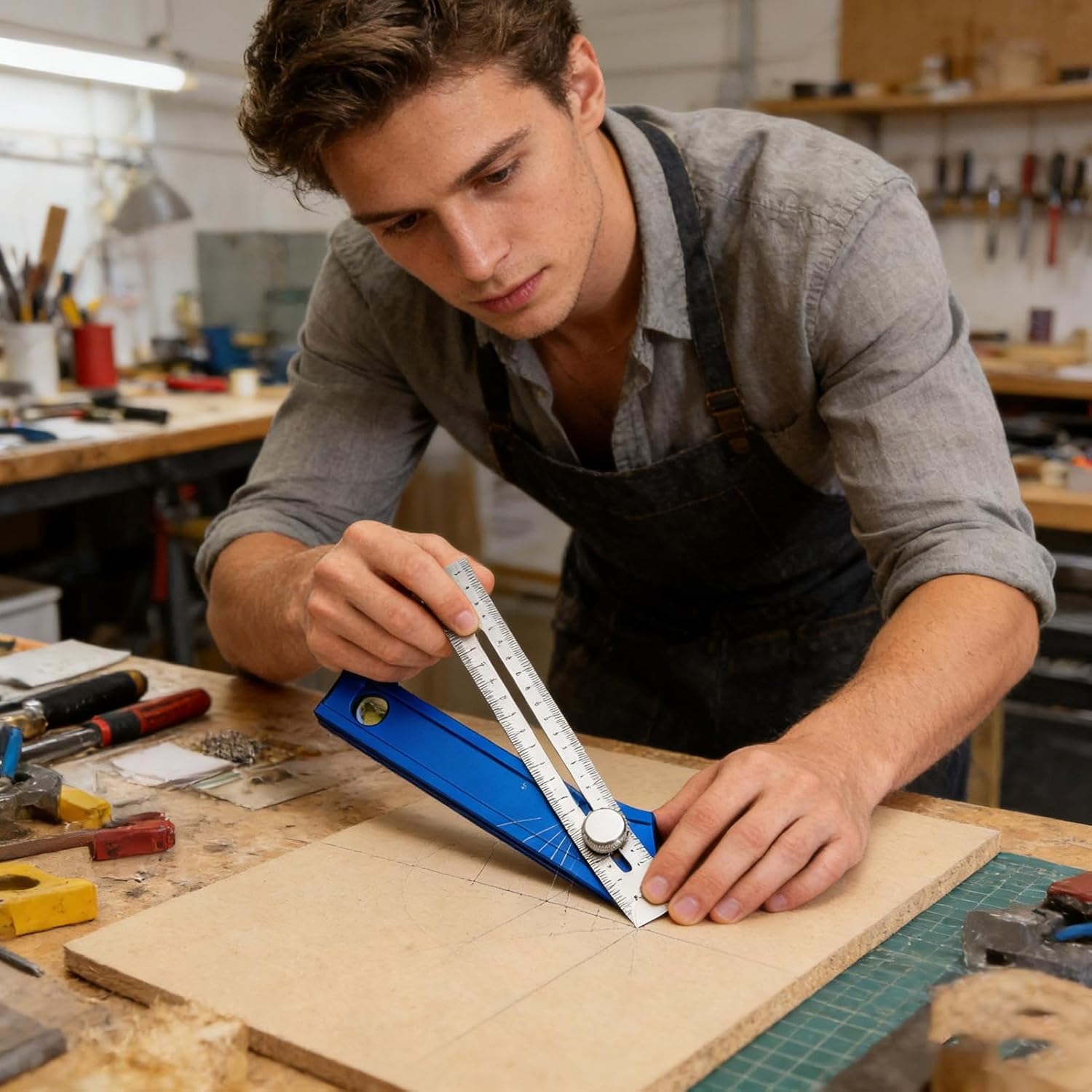 Ferramentas de Marcação Scribe - Woodworking Ruler avaliação e preço