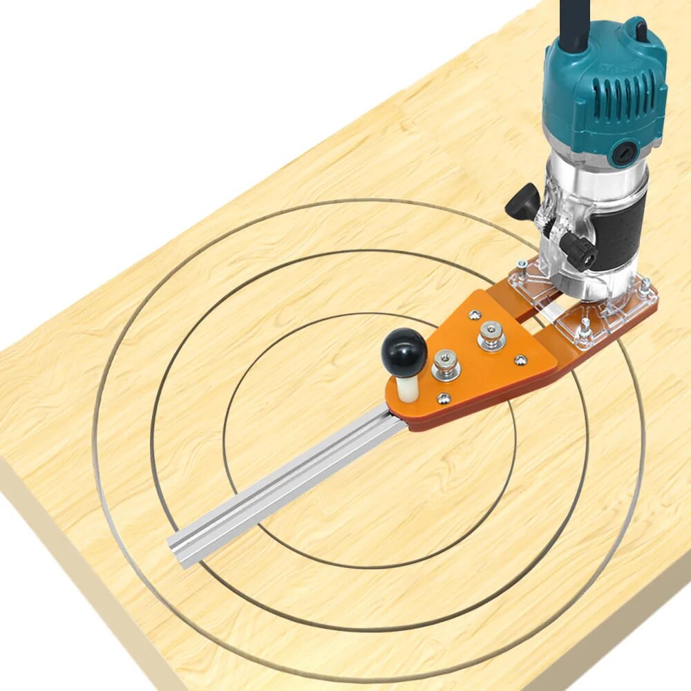Gabarito de corte circular par - Woodworking Jointer avaliação e preço
