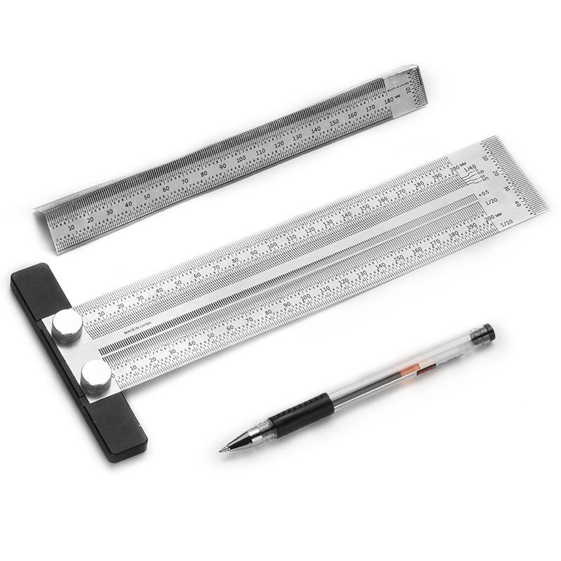 Régua de Furos Tipo T de Alta  - Woodworking Ruler avaliação e preço